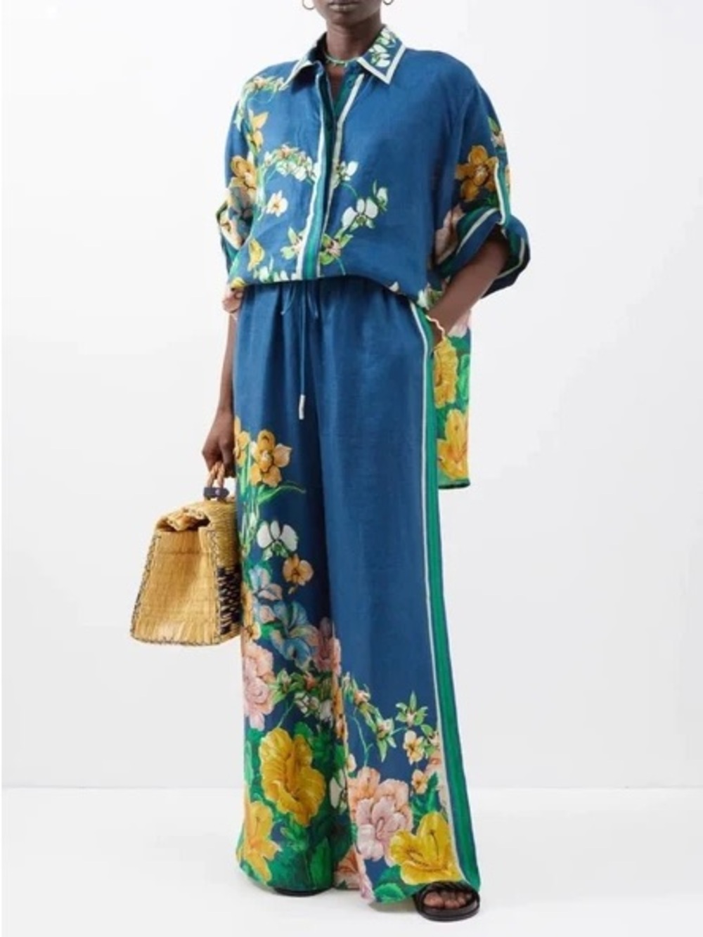 Alémais "Luda" Floral Linen Set - Size 4 (AU 8)